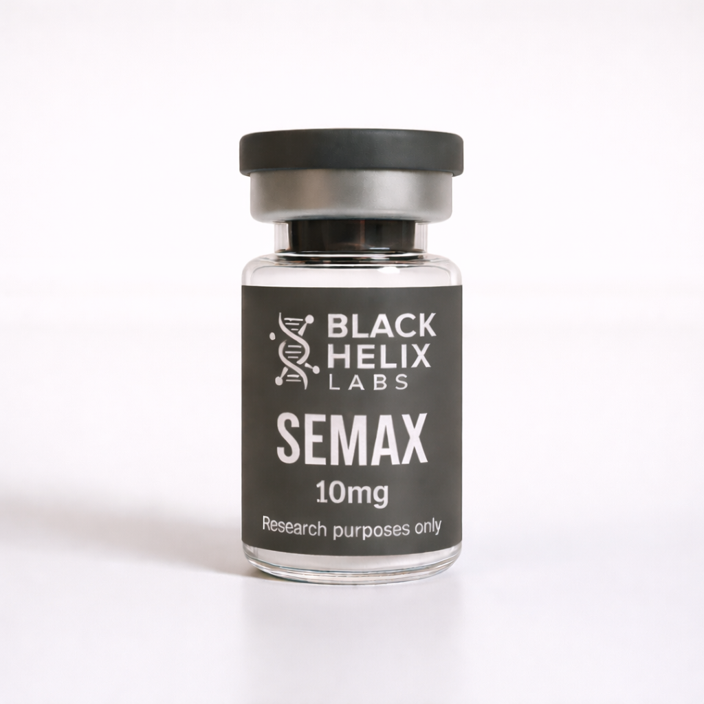 Semax 10mg Research Peptide Vial – Black Helix Labs